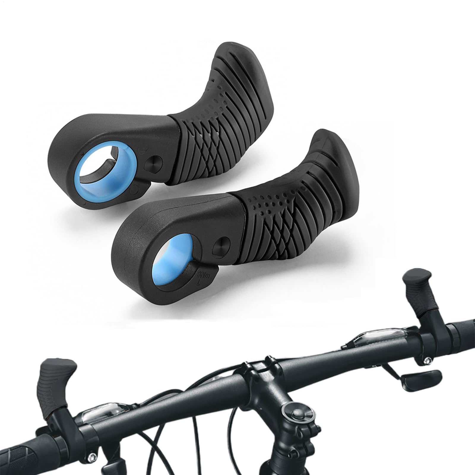 cube stereo hybrid 140 zubehör DIALFA Fahrrad-Daumengriffe für Pro, Griffstütze, Ergonomisches Formen Daumengriff, rutschfeste Komfort-Pads, schnell Christstollen Kinderküche aus Holz mit Servierwagen:Für Raskog vor 2025 (Innenmaß 40.5)