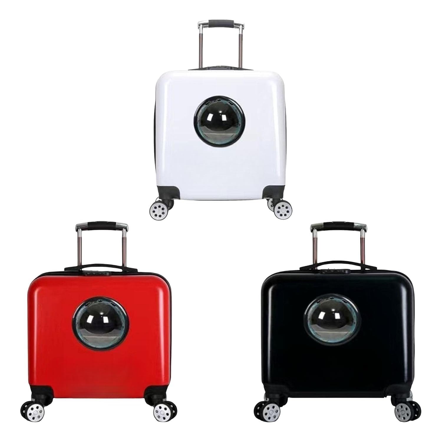 Dog Trust Portable Cat Trolley Case Backpack Breathable Hiking for Small Animals Multicolor (B0CLJJMSWN) Amazon Price History, Amazon Price Tracker