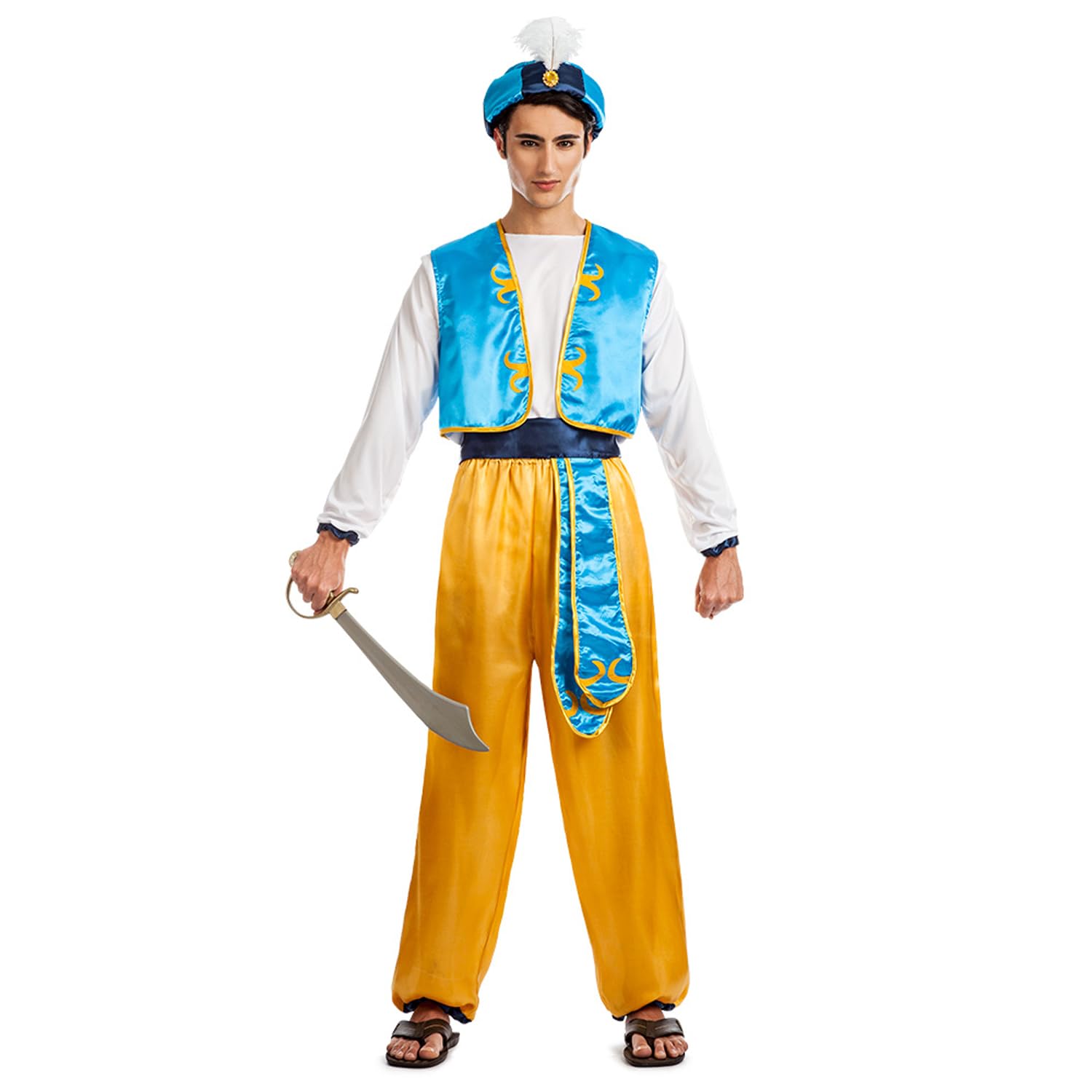 Boland 84166 Adult Arab Prince Amir Costume, Multicoloured, M-L