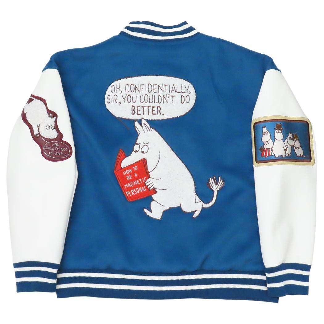 北欧ブランド MOOMIN ムーミン ワッペンリトルミイ スタジャン Amazon.co.jp: [丸眞] スタジャン(L) MOOMIN ムーミン ワッペン