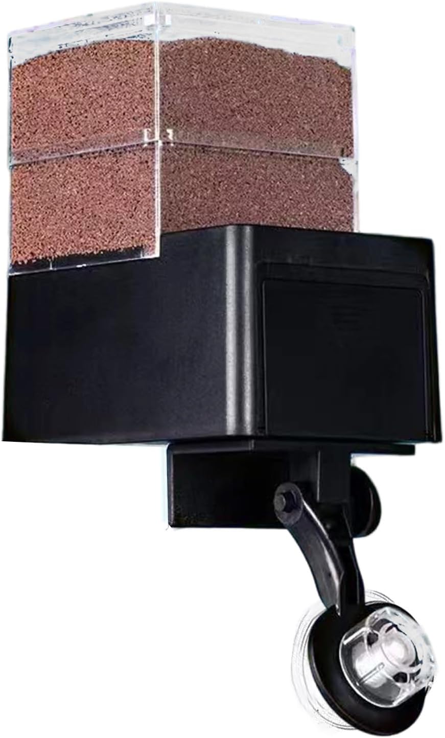 Automatic Fish Feeder,with Timer 5-speed Adjustable Smart Airtight Pet Accessories | Turtle Feeder,for Tank Betta Pond Fishing Shrimp Hamster Water Bait Catfish