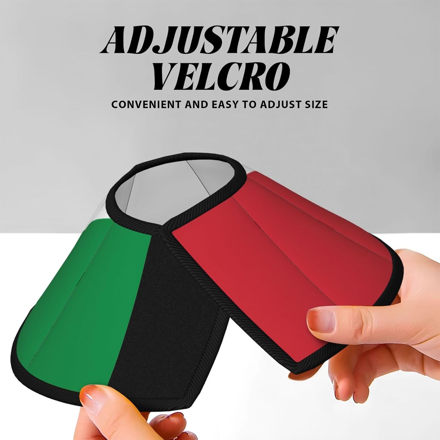 Custom Pet Cones - Unique Design Cat & Dog Cone, Collar for Post-Surgery Recovery, Adjustable Neck Italian Flag Medium