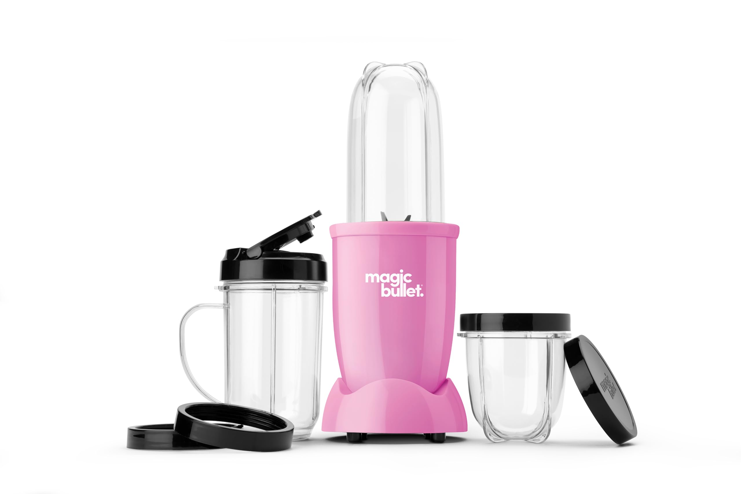 Magic Bullet 200W Value Pack, Flamingo Pink, Light weight, compact