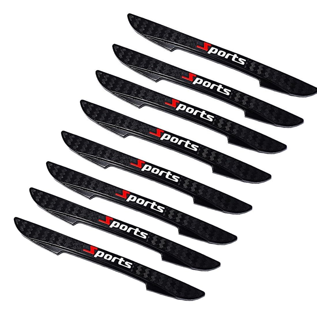 ONEMAJI 8 Pcs Car Door Edge Guards for Mitsubishi Space Star 2nd Gen 2nd Gen 2017-2024, Automobile Anti Collision Strip Scratch Protector Bumper Rub Cover Side Moulding Guard