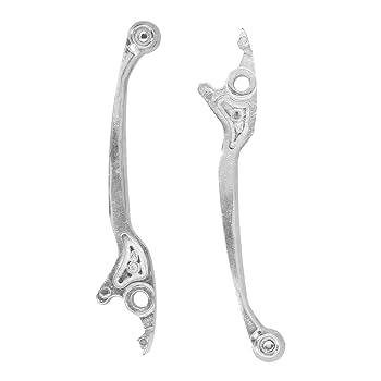 TABLZONE 2Pcs Motorcycle Brake Clutch Lever Set Black Aluminum Alloy For Smooth Control