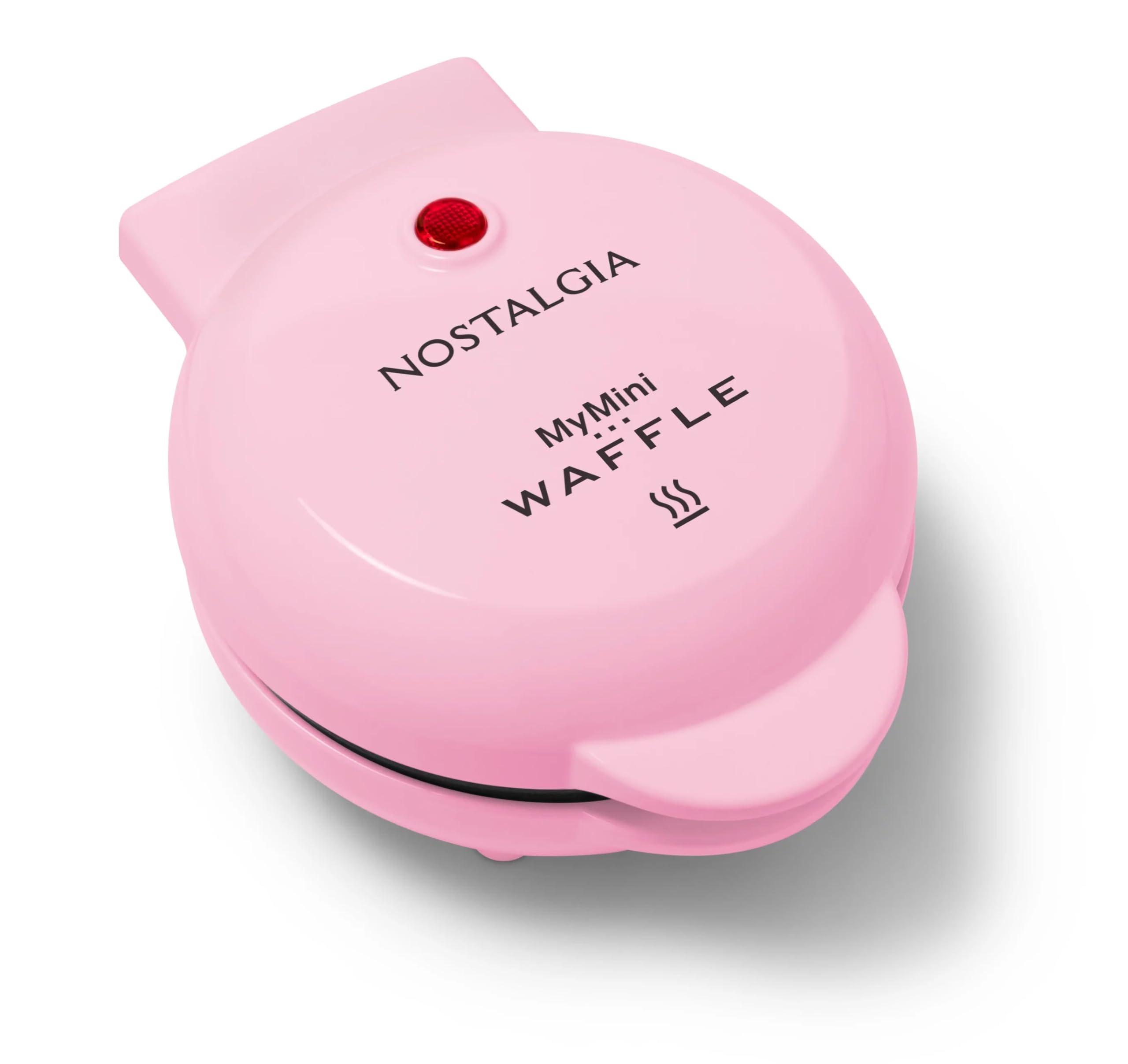 Nostalgia MyMini Heart Nonstick WaffleMaker (Pink) for MINIATURE 5