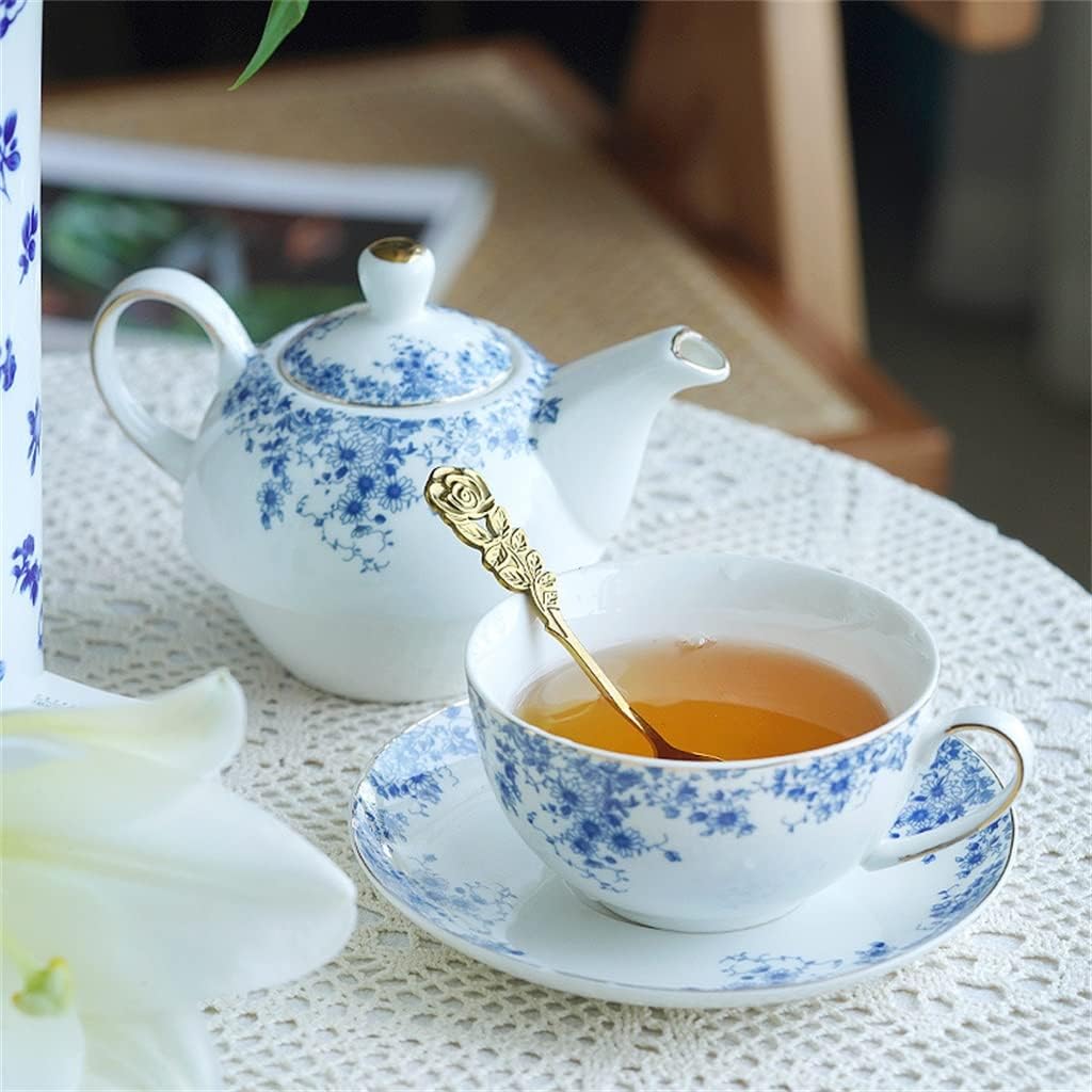 Flower Tea Pot Classical Mother and Child Office Household Ceramic Cup and Plate Afternoon Set