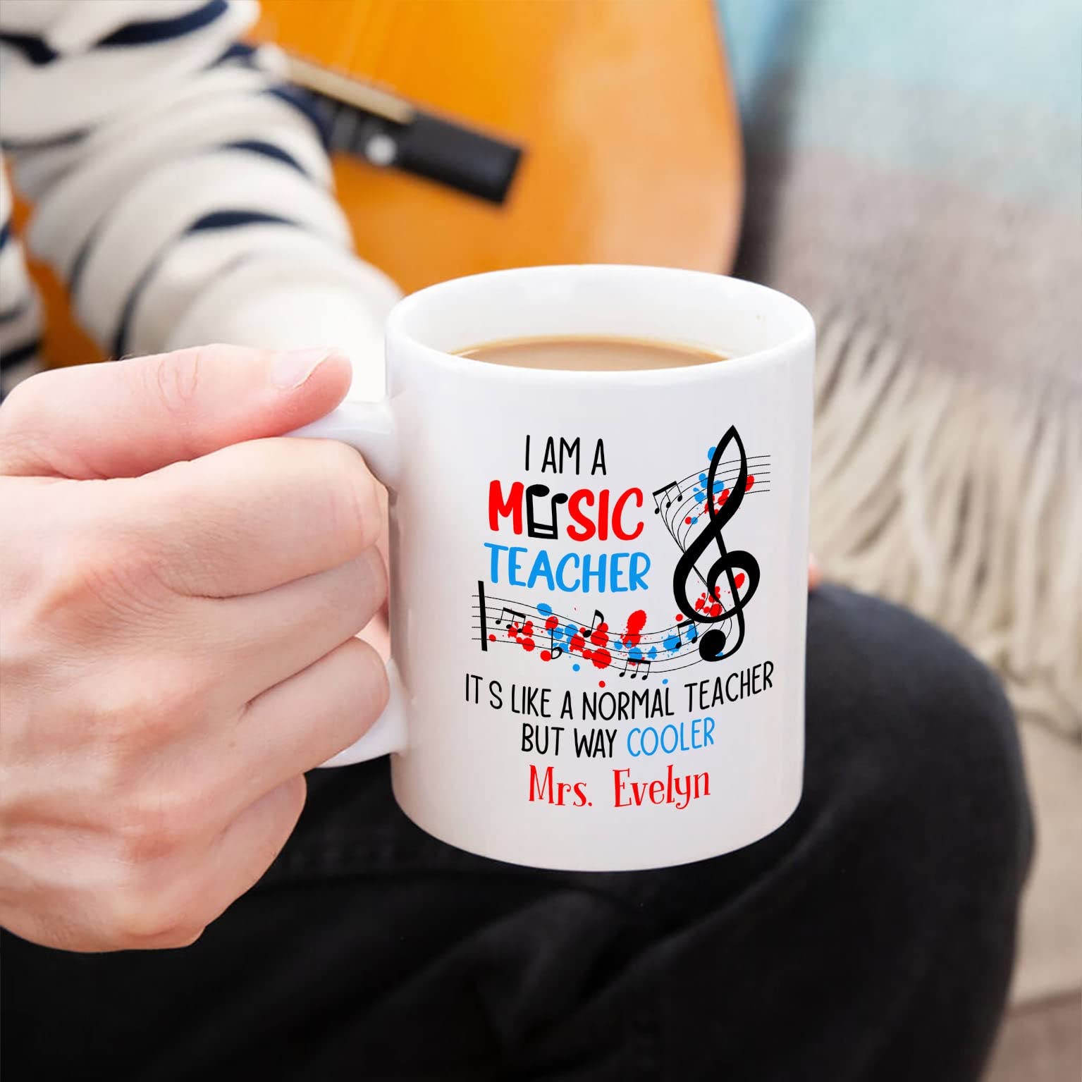 Amazon.com: I Am A Music Teacher Mug, Music Teacher Gift