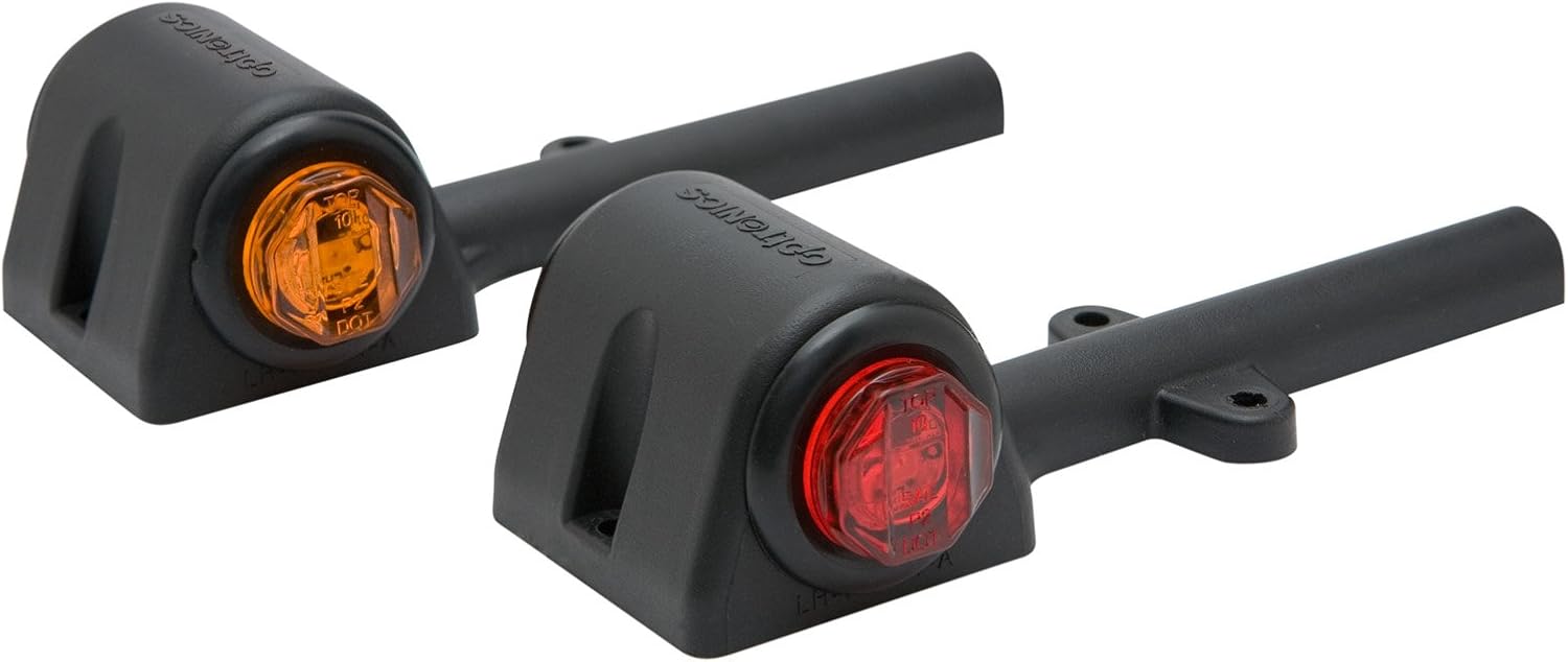 Optronics MCL12ARLBP Marker/Clearance Light, Red