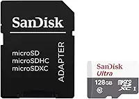 SanDisk Micro Ultra 128gb Classe 10 Original Lacrado, CINZA, SDSQUNS GN6TA