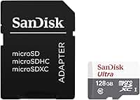 SanDisk Micro Ultra 128gb Classe 10 Original Lacrado, CINZA, SDSQUNS GN6TA