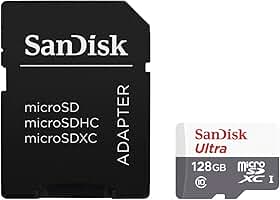 SanDisk Micro Ultra 128gb Classe 10 Original Lacrado, CINZA, SDSQUNS GN6TA