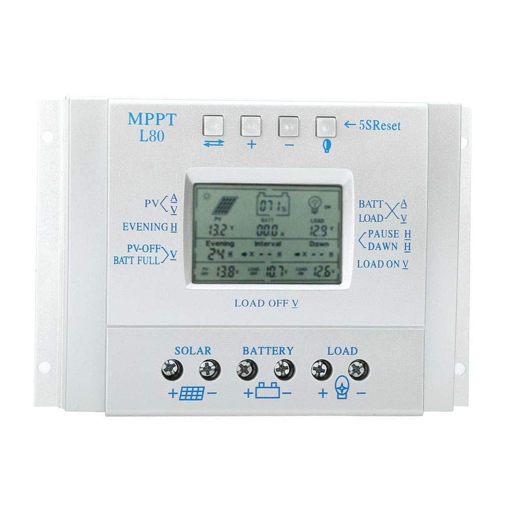 Generic Controller di Ricarica MPPT, Controller del Pannello Solare PWM Phovoltaic Intelligente, Sostituzione della Batteria 80A del Vecchio Controllo del Pannello Solare