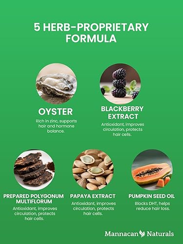 Miniatura 4 de Vitaminas para el crecimiento del cabello para mujeres, 60 cápsulas, suplementos para el crecimiento del cabello, biotina para el crecimiento del