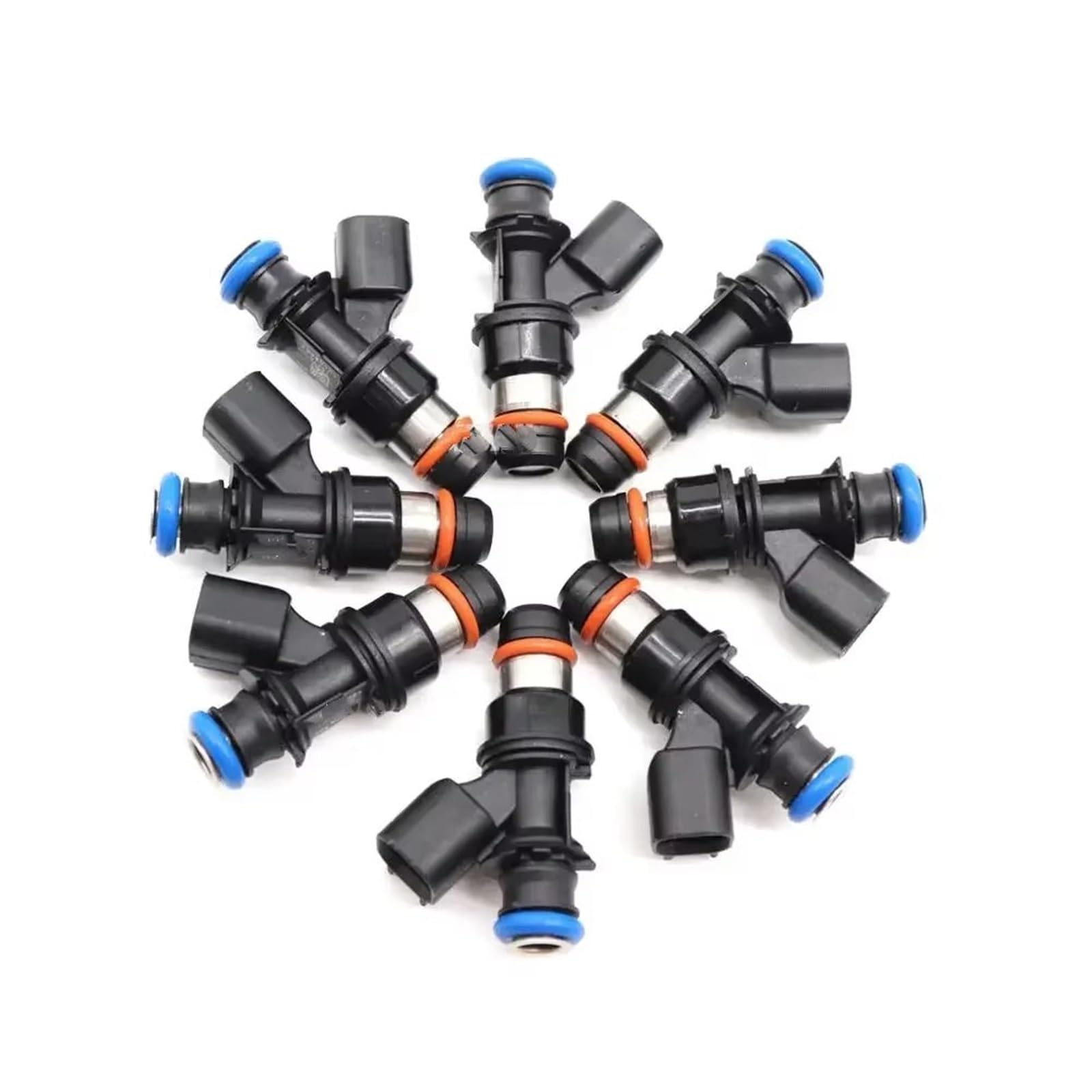 Yplvwsoyq One Color Injector Nozzles Compatible With Gmc For Envoy 2004 2005 2006 2007 2008 2009 For Yukon For Sierra For Savana For Canyon 12580681 8Pcs Car Fuel Injector Nozzle