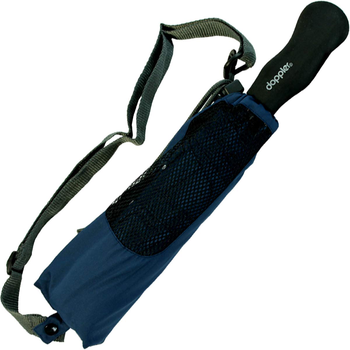 Doppler Partner- Schirm Taschenschirm Golf Trekking safari XXL navy