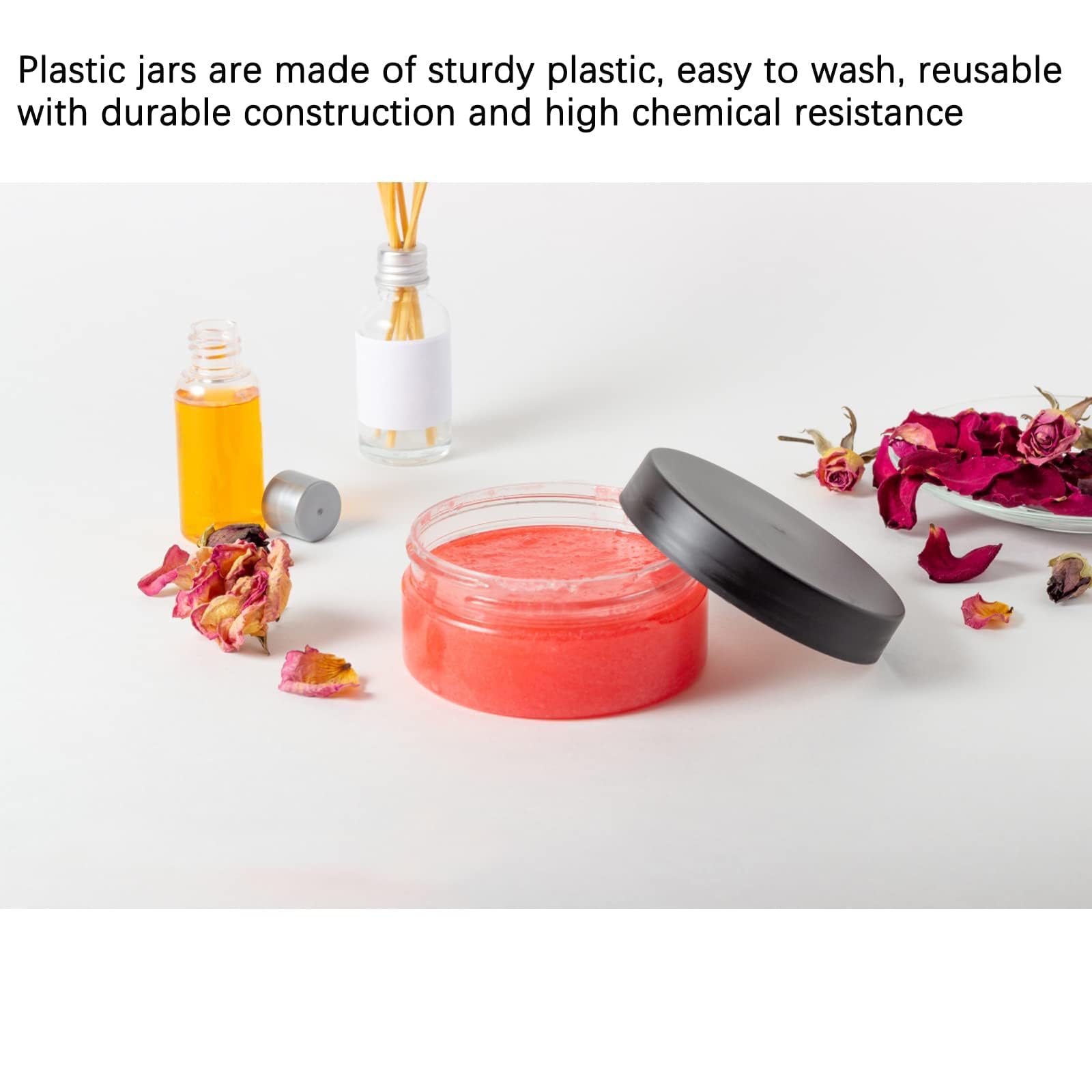 Aohcae Reiseflaschen-Set – 8 Transparente, Auslaufsichere Mini-Behälter Für Kosmetik & Toilettenartikel