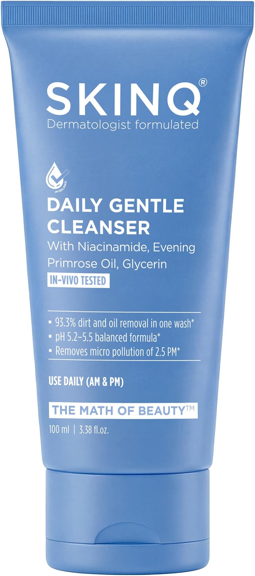Daily Glow Cleanser - An Active Daily Face Cleanser that Cleanses and Soothes without drying for Glowing Skin