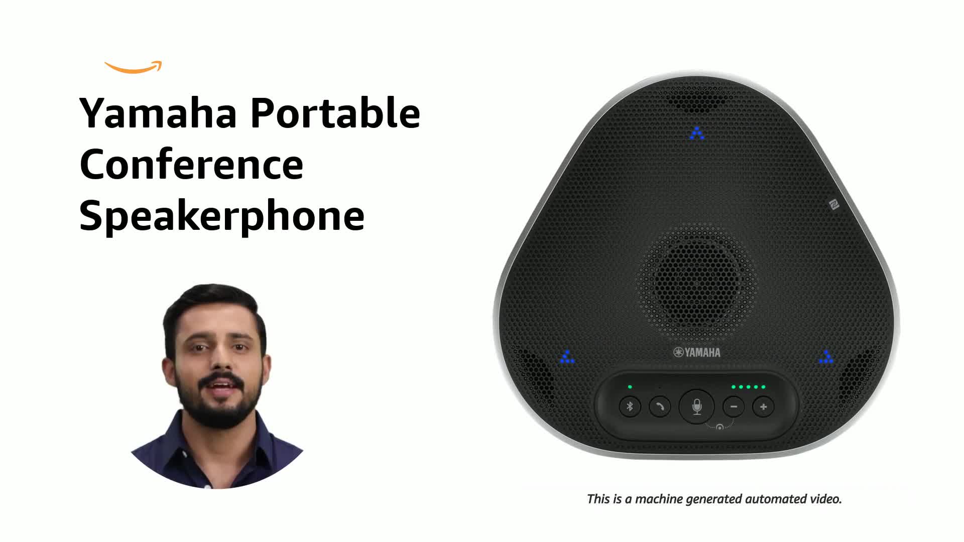 スピーカー yamaha yvc-330 YAMAHA YVC-330 - Portable USB & Bluetooth speakerphone for open