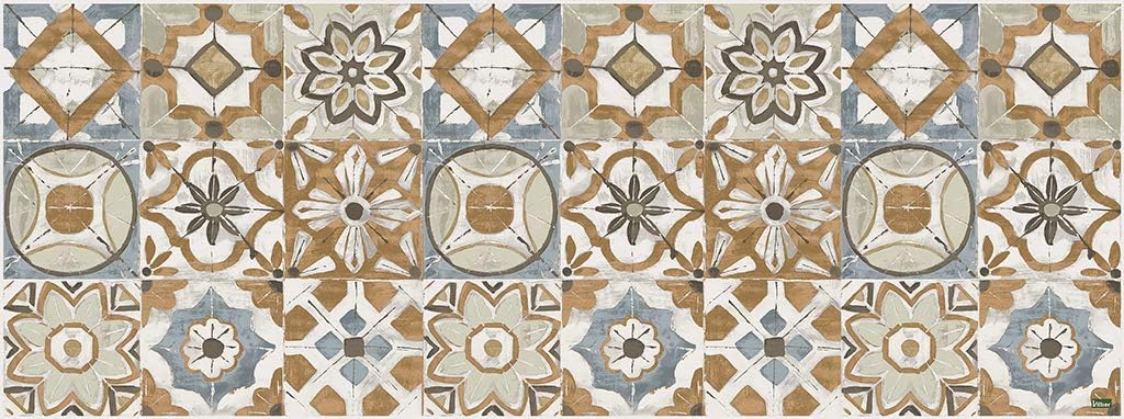 Vilber Rug 52 x 140 x 0.22 52 x 100 x 0.22 cm multicoloured, Multicolor, 52 x 140 cm (Rectangular)
