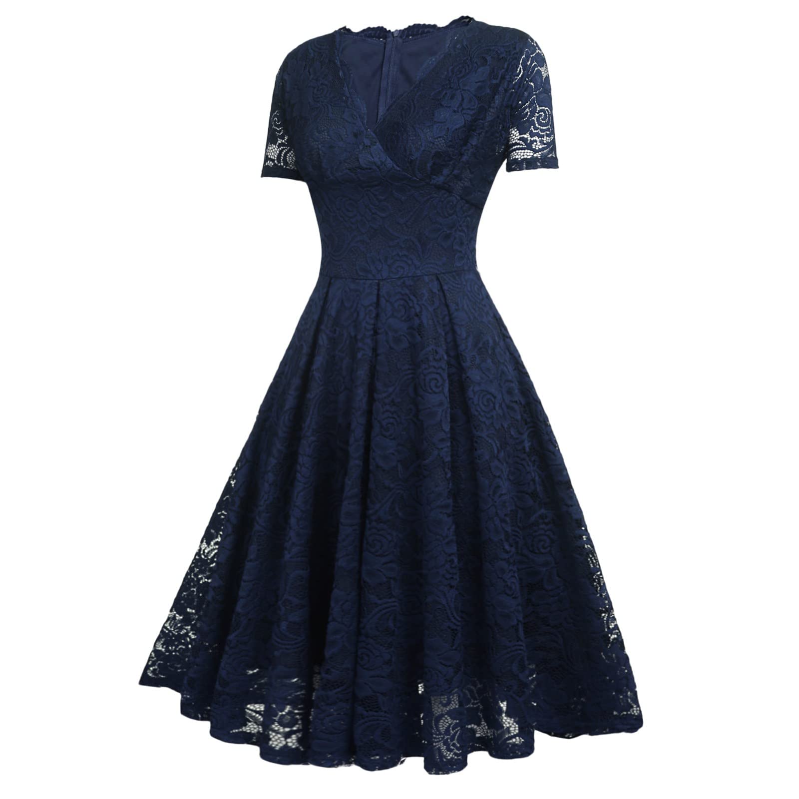 Vestido Formal de Novia para Otoño e Invierno con Detalles de Encaje y Malla Elegante