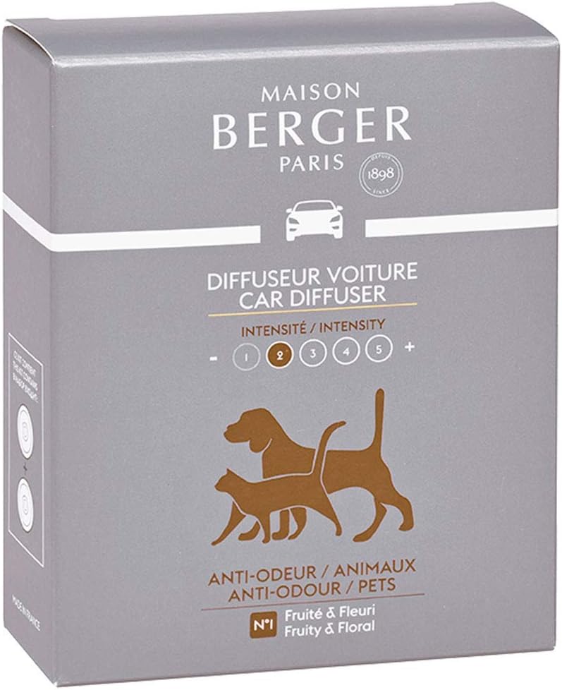 MAISON BERGER My Car Free from Pet Odours Car Diffuser Refills