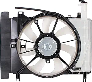 Torcia (TYG) Radiator Cooling Fan Assembly for 2008–2014 Scion xD / 2007–2014 Toyota Yaris
