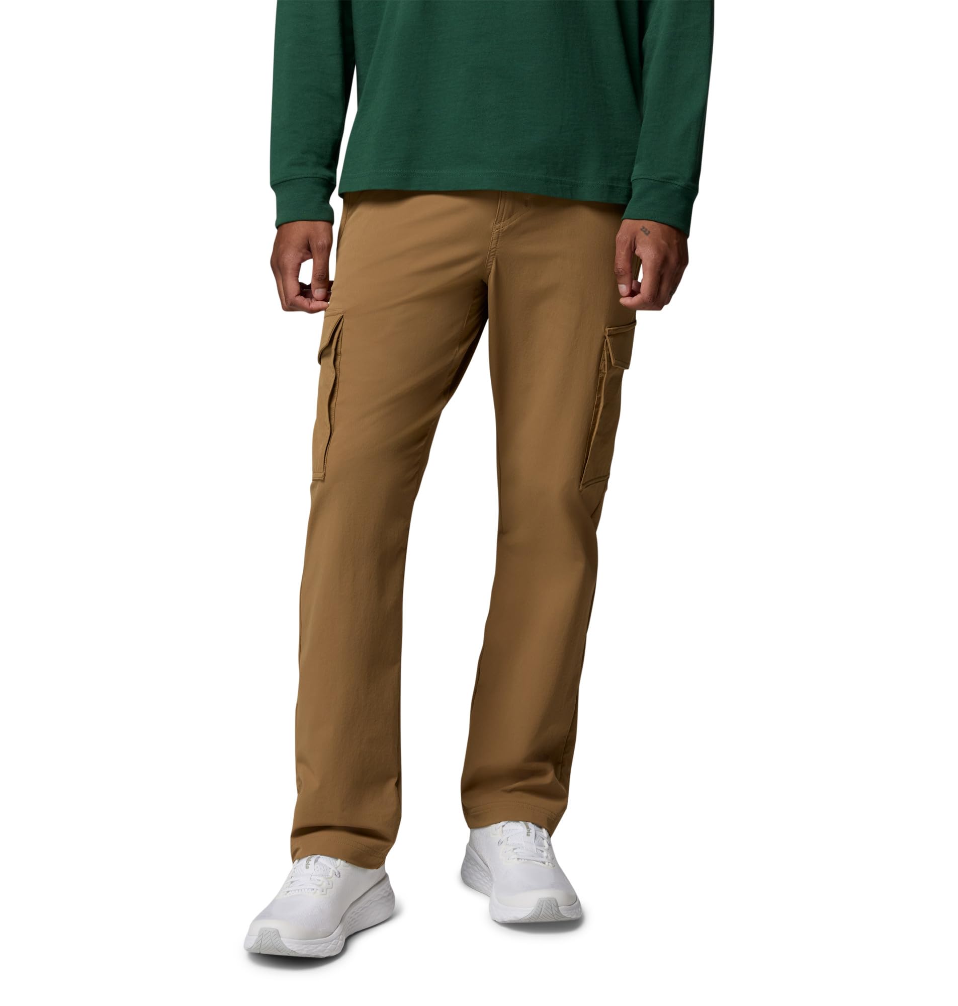 Columbia Men's ROC Tech Cargo Pant, Hiking Cargo Trousers, Delta, 35 Waist x 32 Length