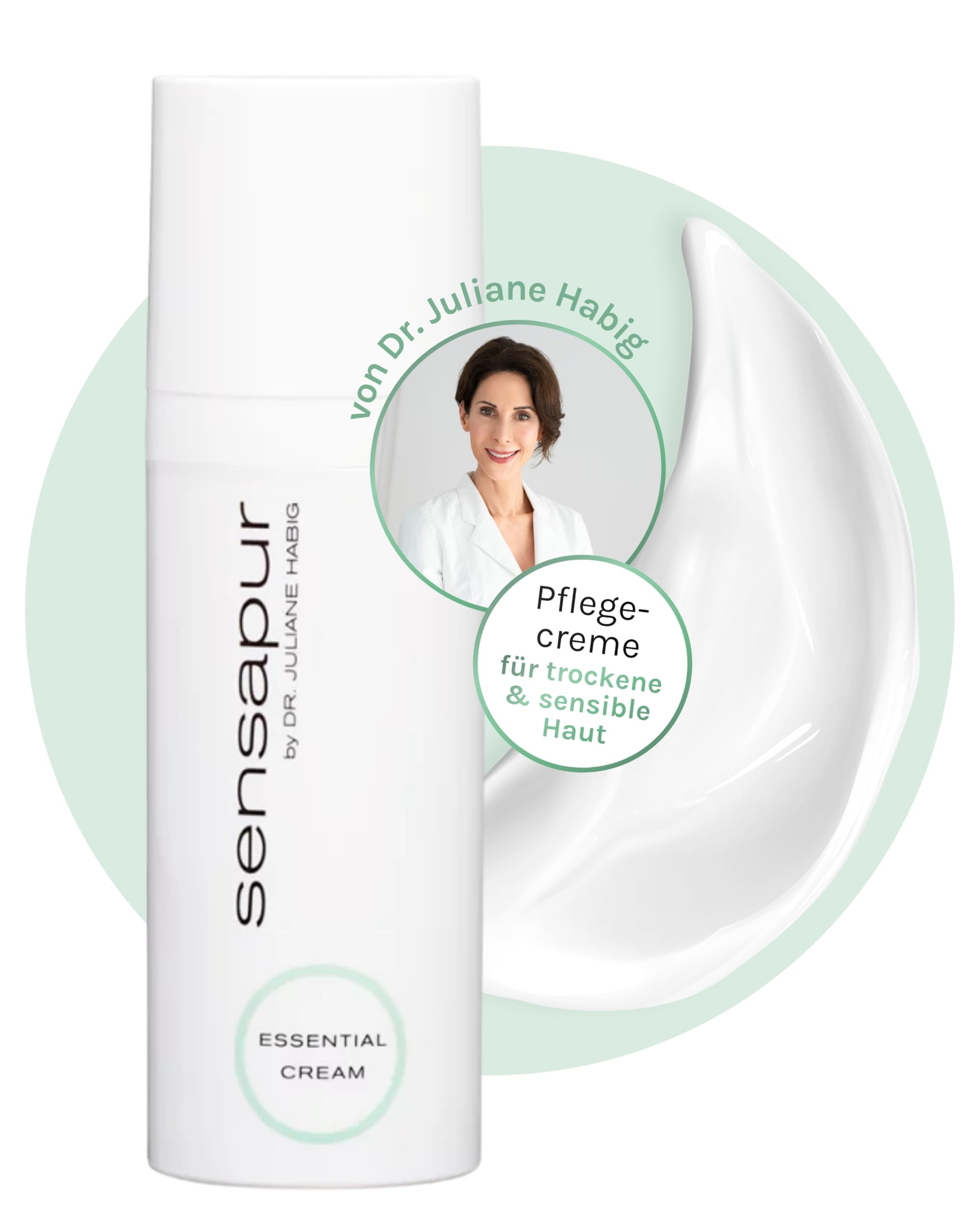 Essential Cream 50 ml I Age Control Gesichtscreme I Reichhaltige, hocheffektive Feuchtigkeits- und Pflegecreme für Tag & Nacht I High-Tolerance & Perfect Melt Formeln für alle Hauttypen