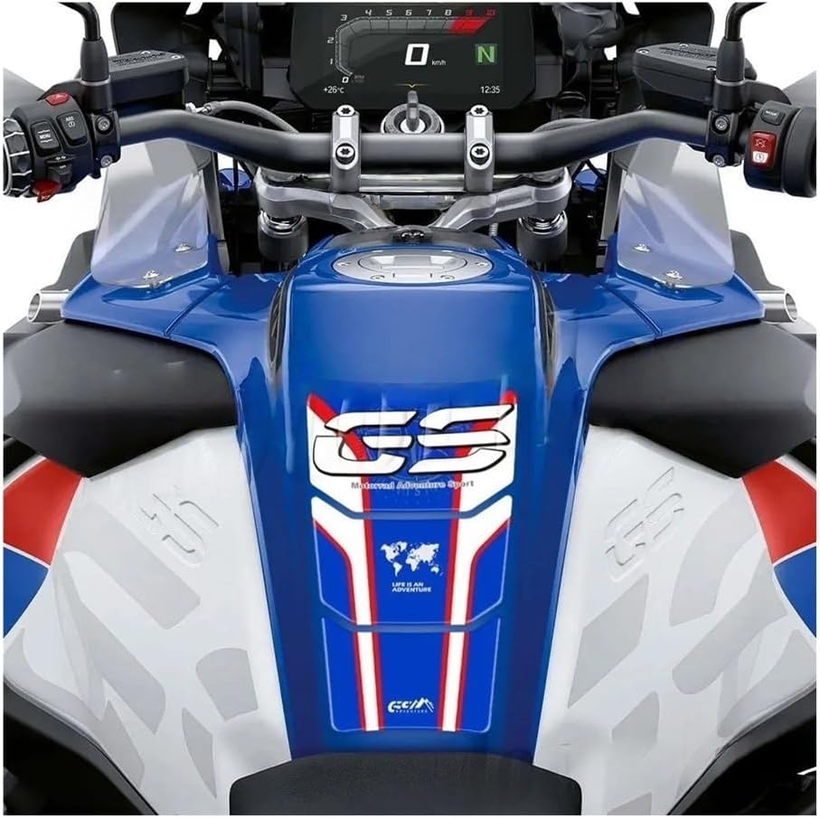 Motorcycle Tank Pad for R1250GS ADV 2019 2020 2021 2022 2023 R1200GS Adv LC 2014-2019 Motorcycle Tank Pad Sticker Protector Decal Accessories