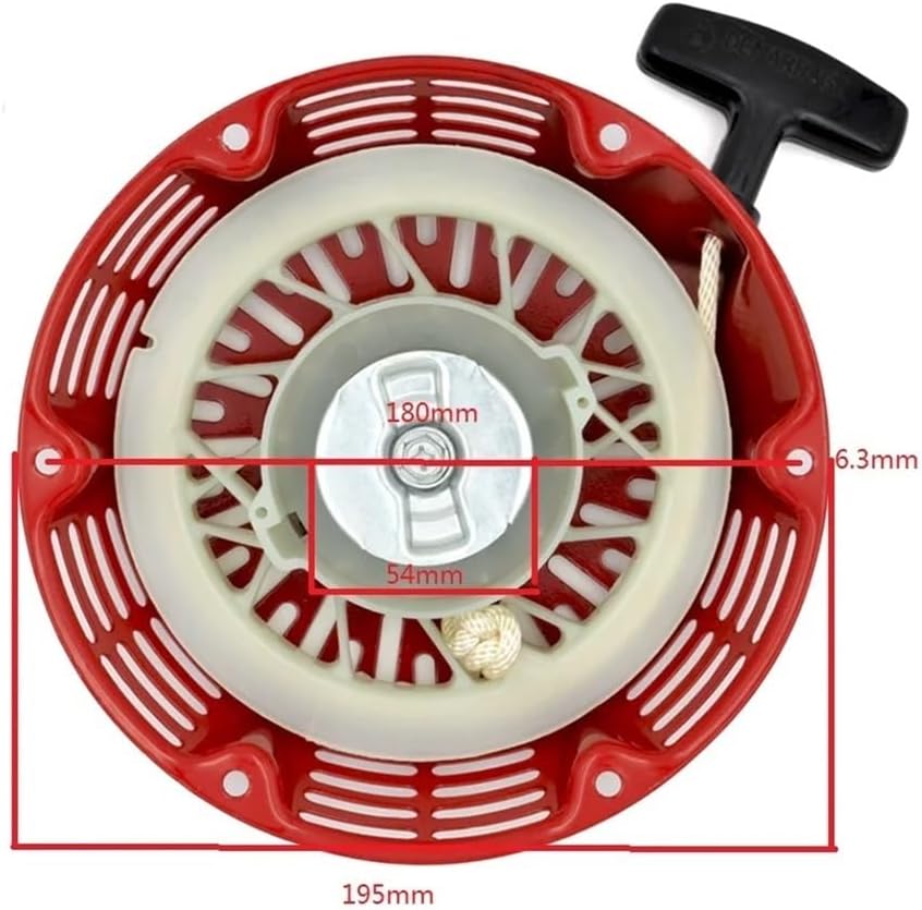 TMLbhSEZ Recoil Starter Petrol Generator Water Pump Engine Motor Repair Parts Fit for GX240 GX270 8HP 9HP 173F 177F
