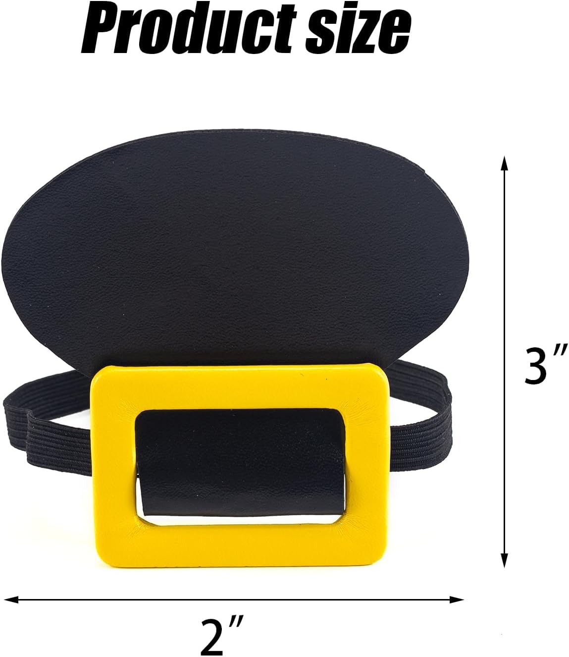 Degpum Colonial Shoe Buckles Historical Gold Shoe Buckles Costume Accessory Metal Shoe Buckle with Elastic Strap for Costume