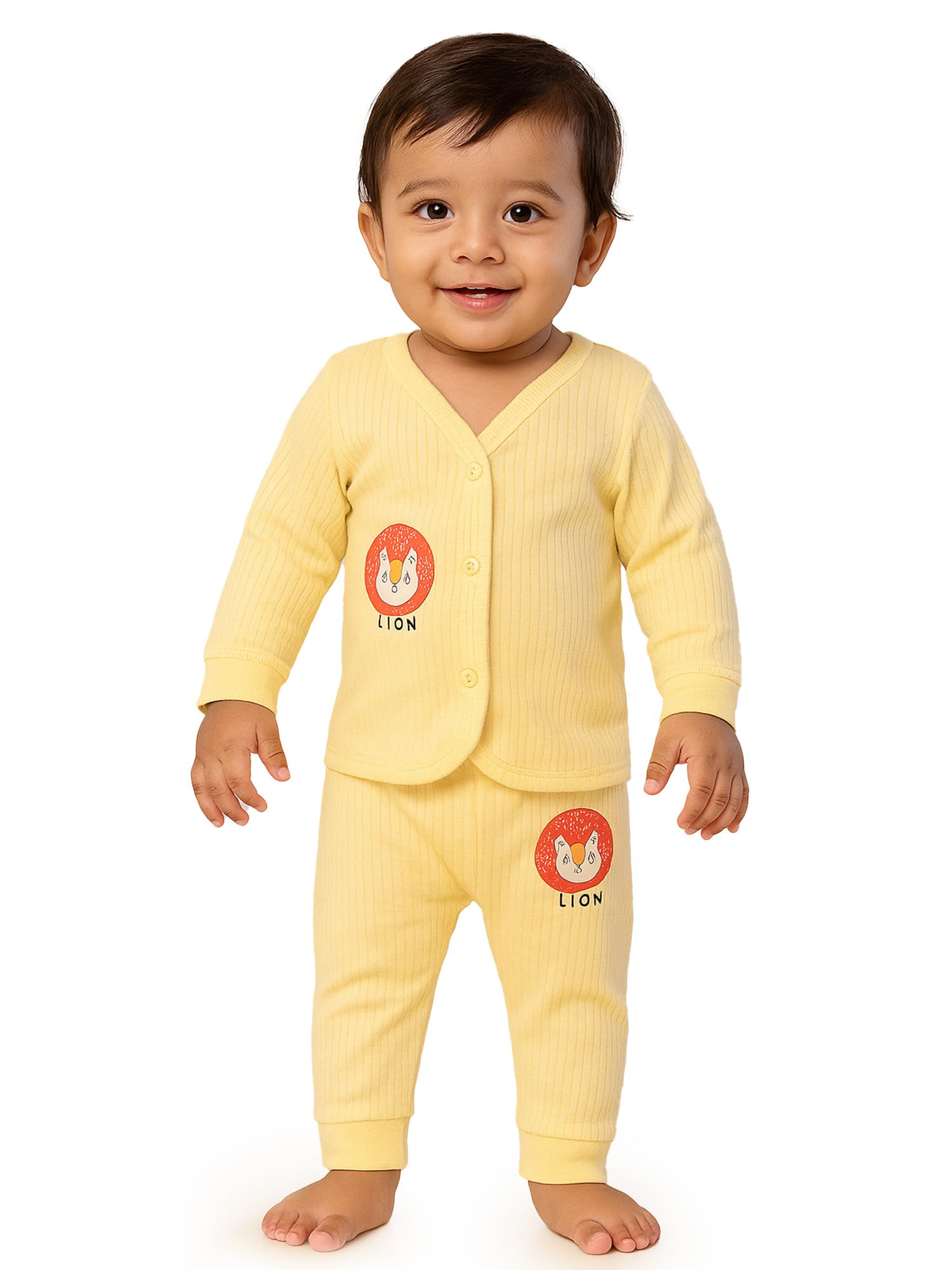 BODYCARE Unisex Baby Thermal Top & Bottom Set (New Born to 18 Months)-image-6
