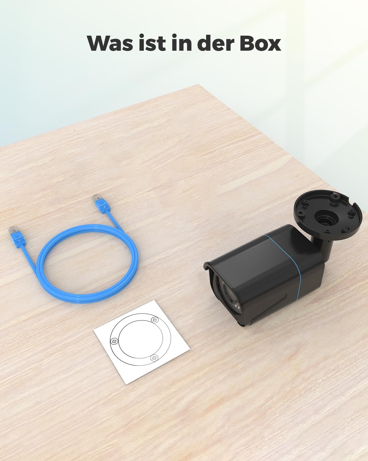 Reolink 4K Smarte PoE Überwachungskamera Aussen mit Personen-/Fahrzeug-/Tiererkennung, 8MP IP Kamera mit microSD Kartensteckplatz, Audio, IR Nachtsicht, Wasserfest, Zeitraffer, RLC-810A Schwarz