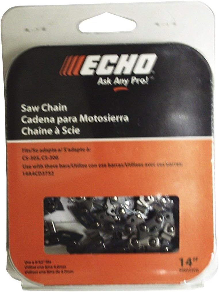 OEM Genuine Echo 90SG52CQ / 14A0CD3752 14" Saw Chain Fits CS-305 CS-306 + (Free two e-books)