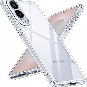Samsung Galaxy S25 Edge Compatible Transparent Camera Protected Flexible Silicone Anti-Shock Scratch Resistant Tpu Transparent Protective Case