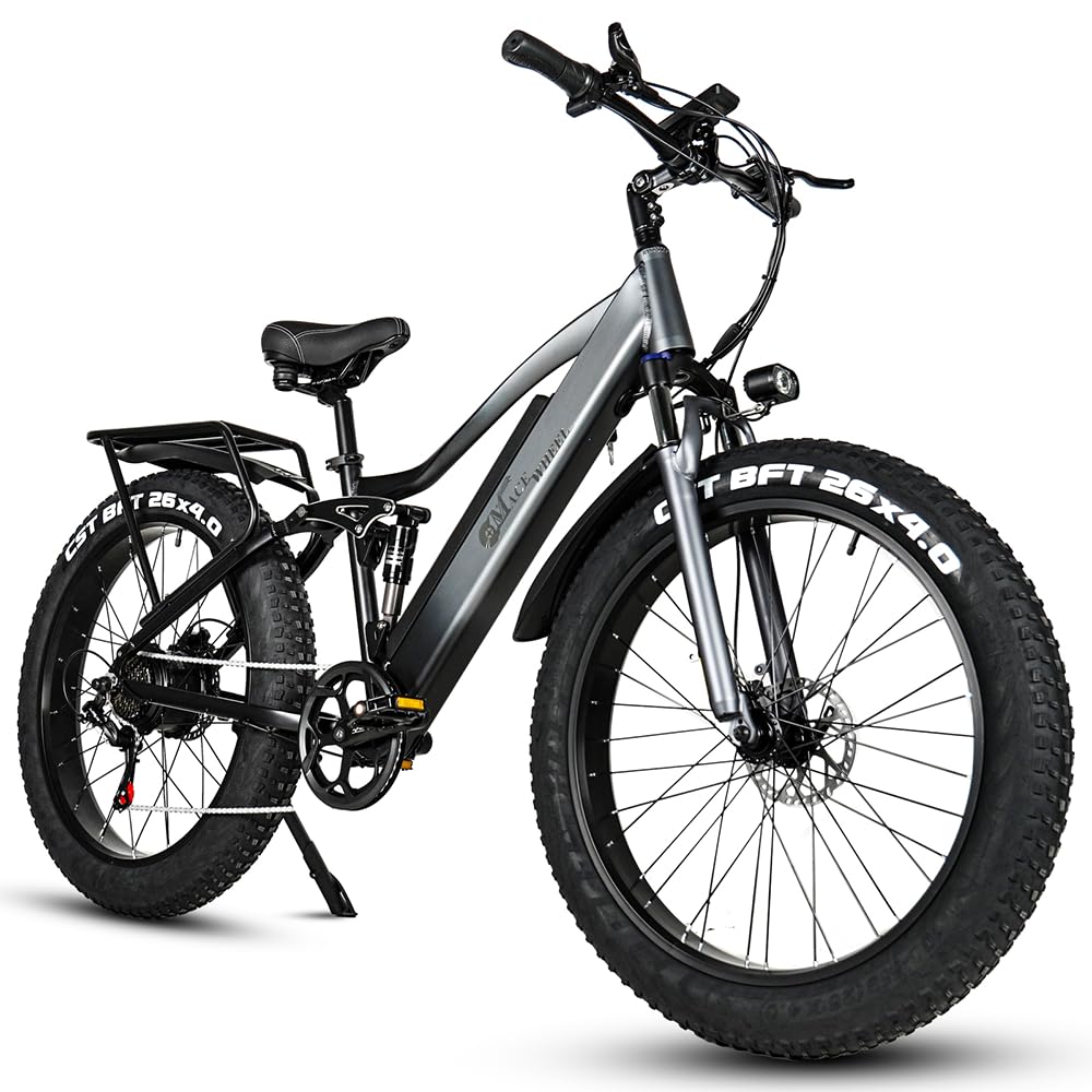 E-bike TP26 per adulti, motore brushless da 48 V, batteria agli ioni di litio da 17 Ah, telaio in lega di alluminio, bici elettrica fuoristrada per pendolari, mountain bike, freno a disco