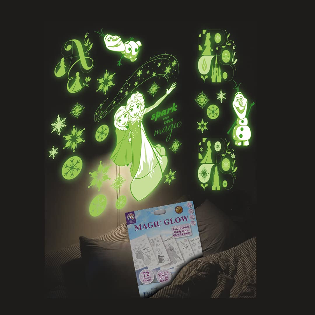Ratnas Magic Glow Frozen Glow in The Dark 72 Wall Stickers (Green) (B0BN25JLY5) Amazon Price History, Amazon Price Tracker