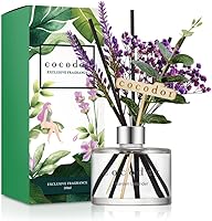 Vista 1 de COCODOR - Difusor con varillas de junco, 6,7 onzas (200 ml), decoración para el hogar y la oficina, fragancia para regalar, lavanda de jardín, 1