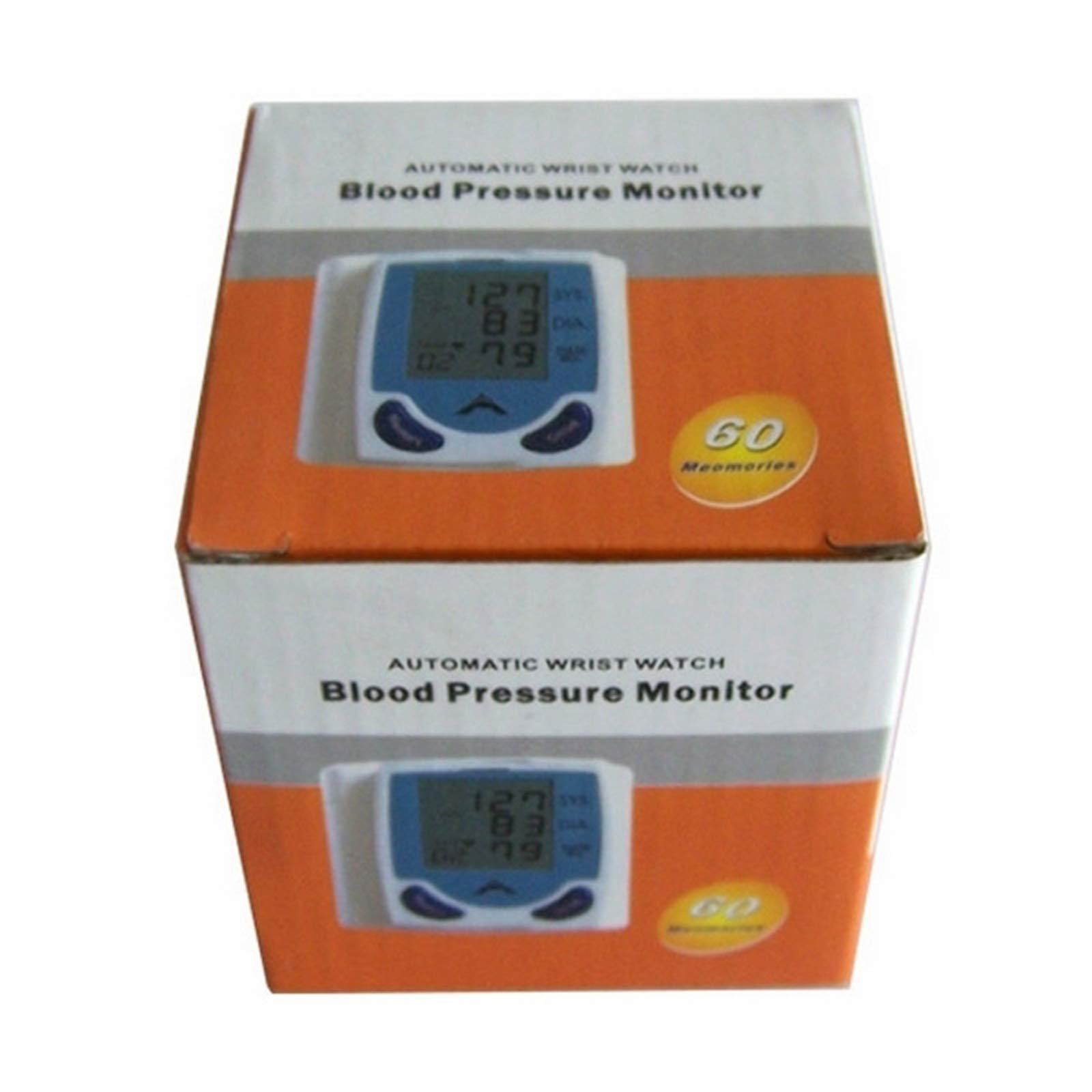Monitor De Presión Arterial De Muñeca, Medidor De Máquina Probador De Esfigmomanómetro Digital Automático para Medir El Ritmo Cardíaco Y La Frecuencia del Pulso