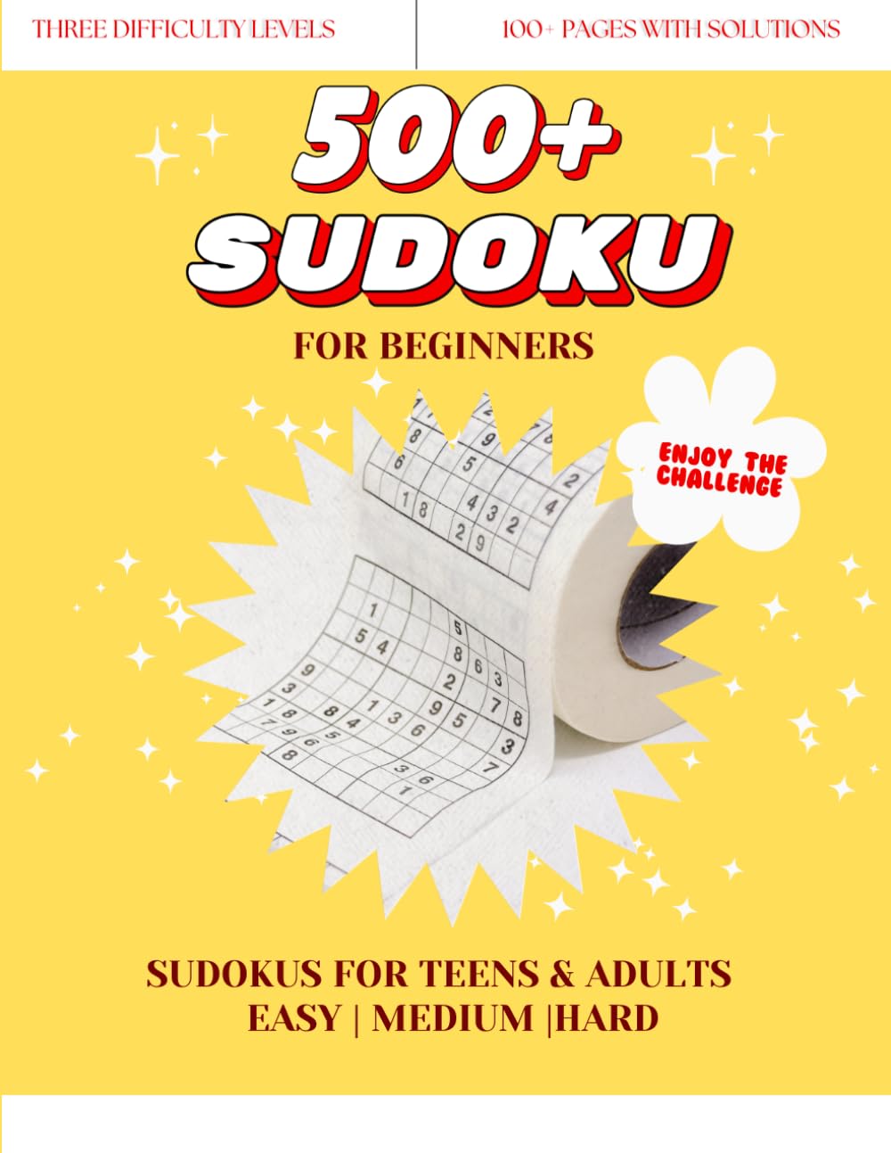 500+ Sudoku Puzzle Books For Teens and Adults | From Easy Levels To Hard Levels for Adults