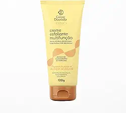 Corpo Dourado Esfoliante Creme para Áreas Escuras 100ml | Clareia e Ilumina | Niacinamida e Extrato de Alcaçuz