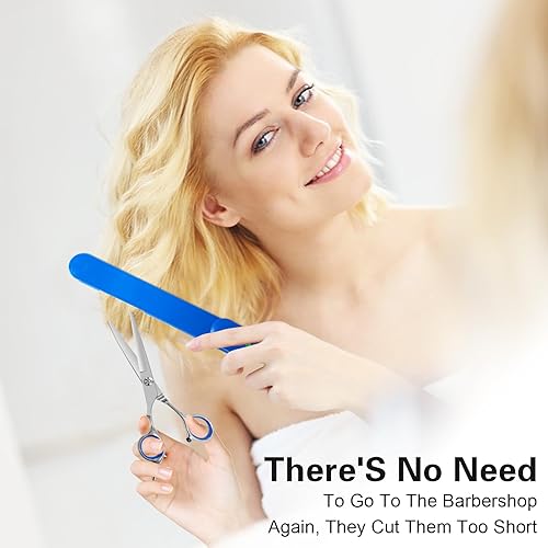 Miniatura 3 de Herramientas de corte de cabello con tijeras kit de corte de cabello para mujer clips de corte de cabello para bricolaje en casa para flequillo