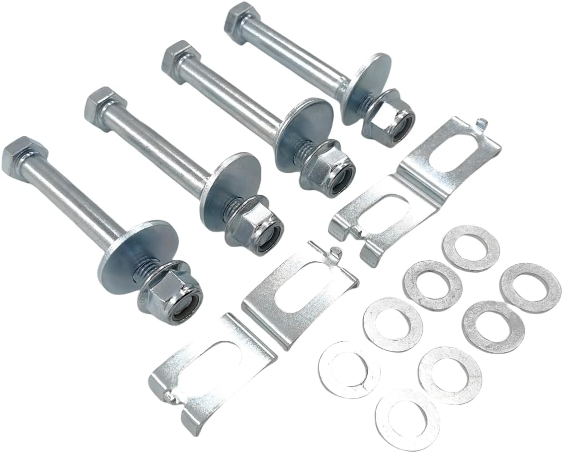 Adjustable Front Alignment Camber Caster Cam Bolt Kit Compatible with F150 2004-2008 for F150 2021-2024, for Expedition Navigator 2018-2024, for Lightning Mark LT 2006-2008