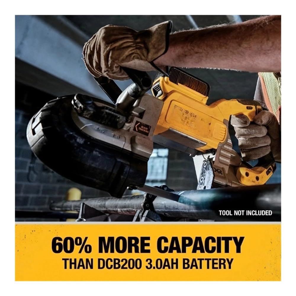 Compatible con DeWalt DCB205 20V MAX XR 5Ah batería de Iones de Litio Recargable de Repuesto Kit de Herramientas eléctricas inalámbricas