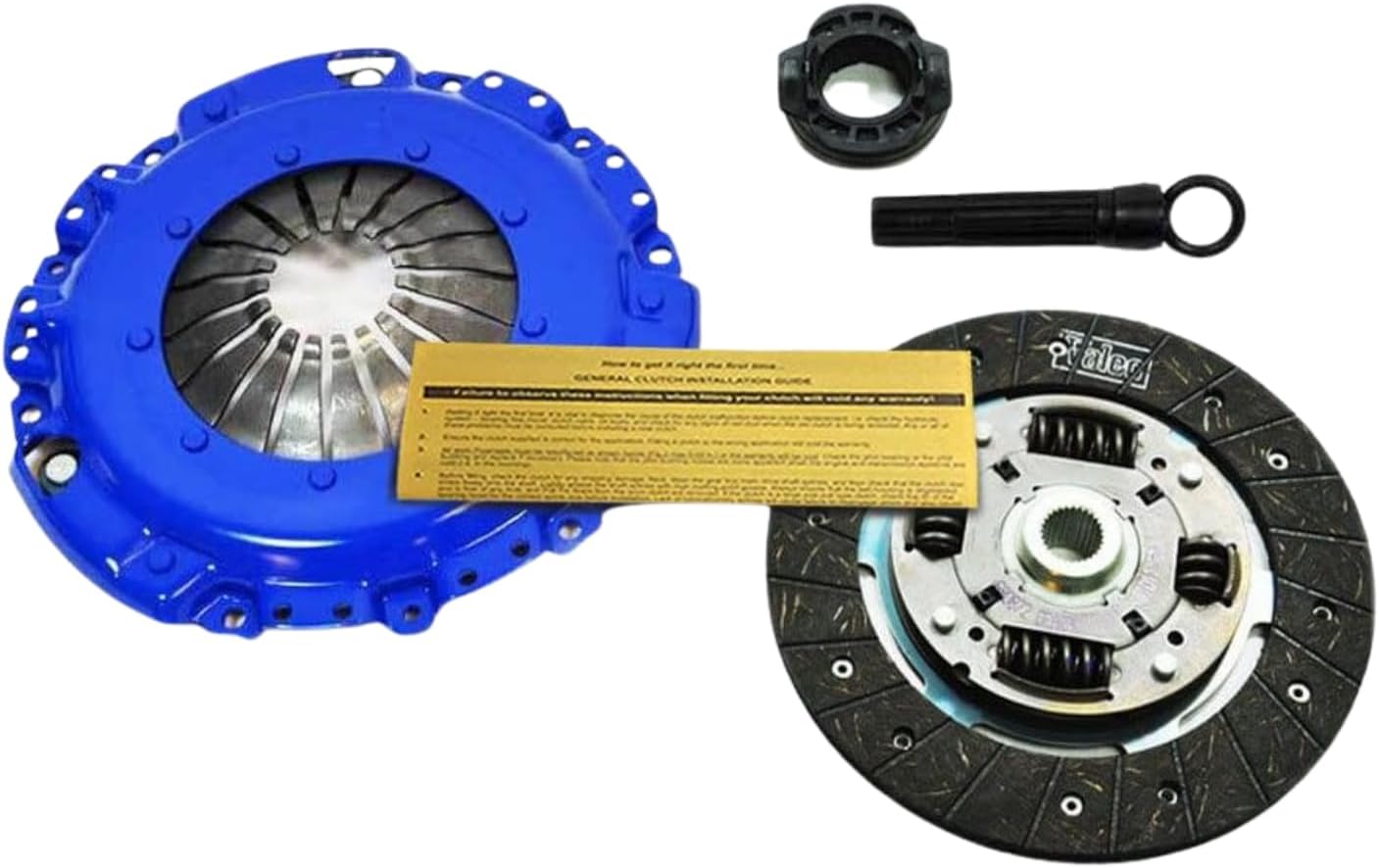 EFT Stage 1 Clutch Kit for 1999-06 VW Beetle Golf Jetta GL GLS 2.0L MK4 AEG SOHC - Heavy Duty Performance Upgrade For Smooth Engagement - Durable and Precise Fit - Offers 12 Month Brand Warranty