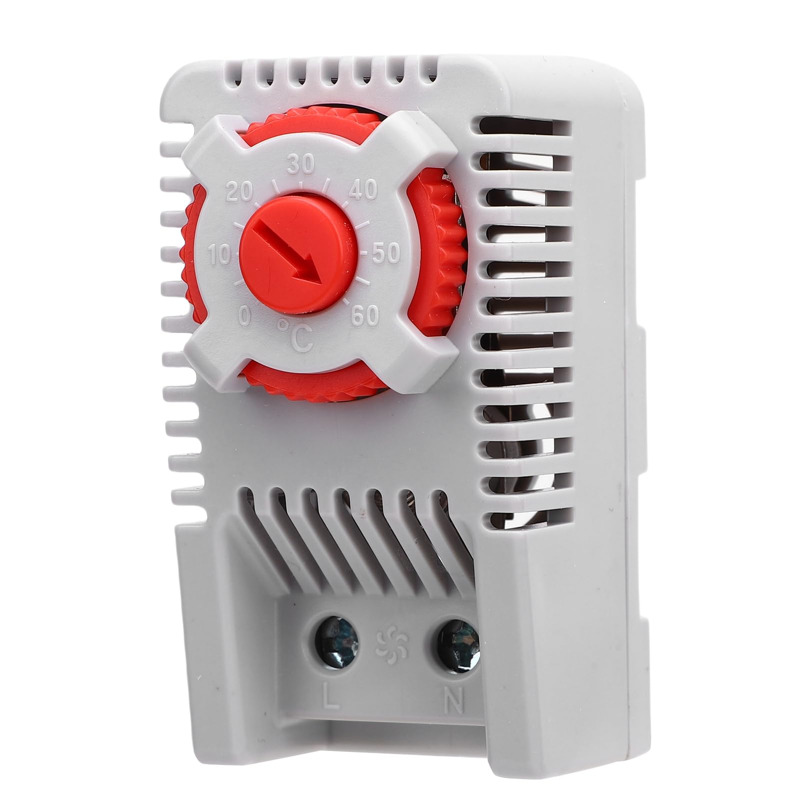 SEAFRONT Mechaniczny Kontroler Temperatury Termostatu NC 0-60 ℃ Płomienie Opóźniającego Komputer z Mocowaniem Szyny DIN do Sterowania Urządzeniami do Chłodzenia Ogrzewania