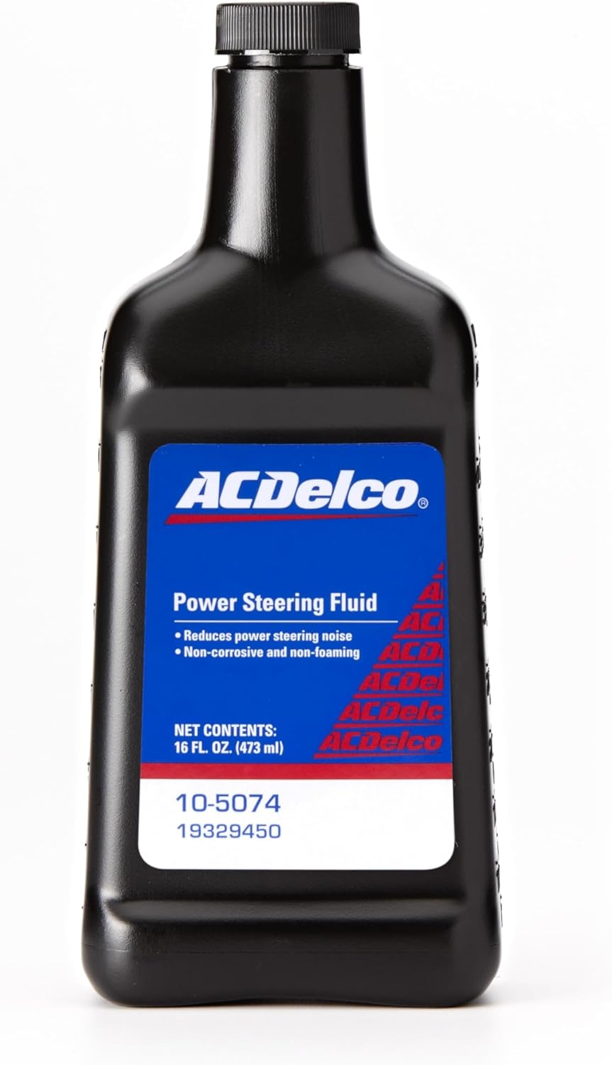ACDelco GM Original 10-5074 Power Steering Fluid 16 oz - Reduces Noise, Anti-Corrosive, Year-Round OEM Performance