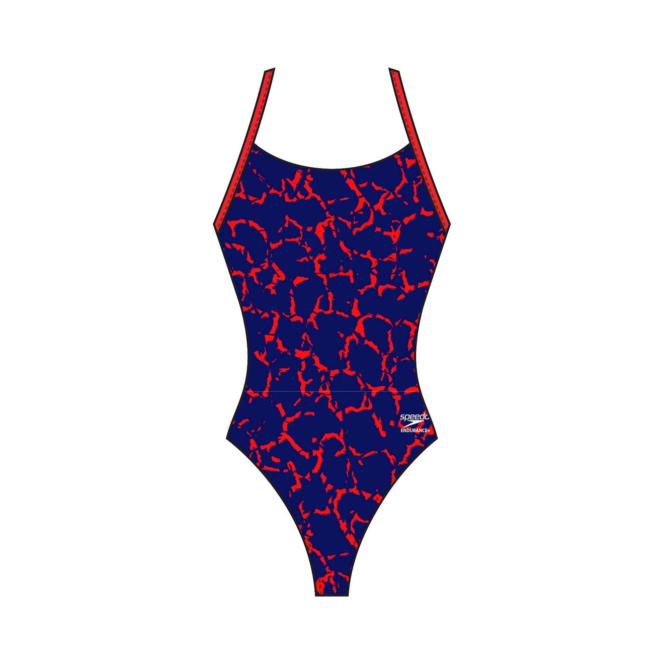 Speedo Women's Wrack It Up Super Pro Red/White/Blue 24