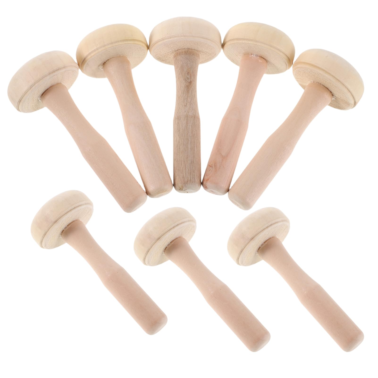 SMASOLO 8-Piece DIY Mushroom Carving Set Wood Printing Tools for Art Projects Stencil Painting Woodblock Engraving